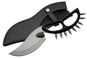 10.5″ Warrior Spiked Cobra Fantasy Edc Hunting Knife Stainless Steel Blade Plastic Handle