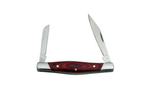 Eagle Eye Stainless Steel | Assorted Color Handle 36 piece Folding Knife Jar