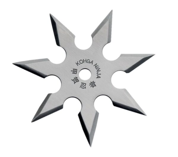 Silver Stainless Steel 4 inch | 7 Point Throwing Star