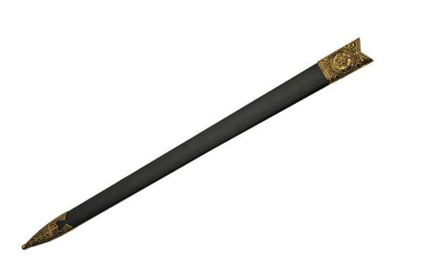 33″ Gold Excalibur Sword Stainless Steel Blade