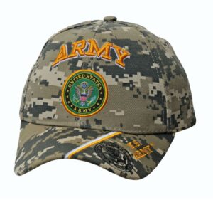 US Army Emblem Digital Camo Hat Cap