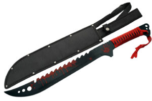 Bloodsaw Machete 25″ Stainless Steel Blade Wrapped Handle